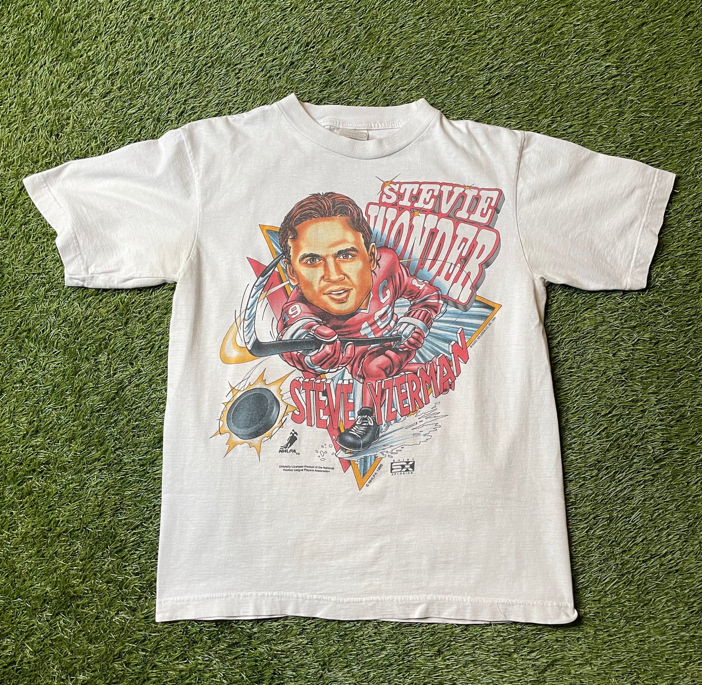 Vintage 1996 Steve Yzerman Red Wings T Shirt