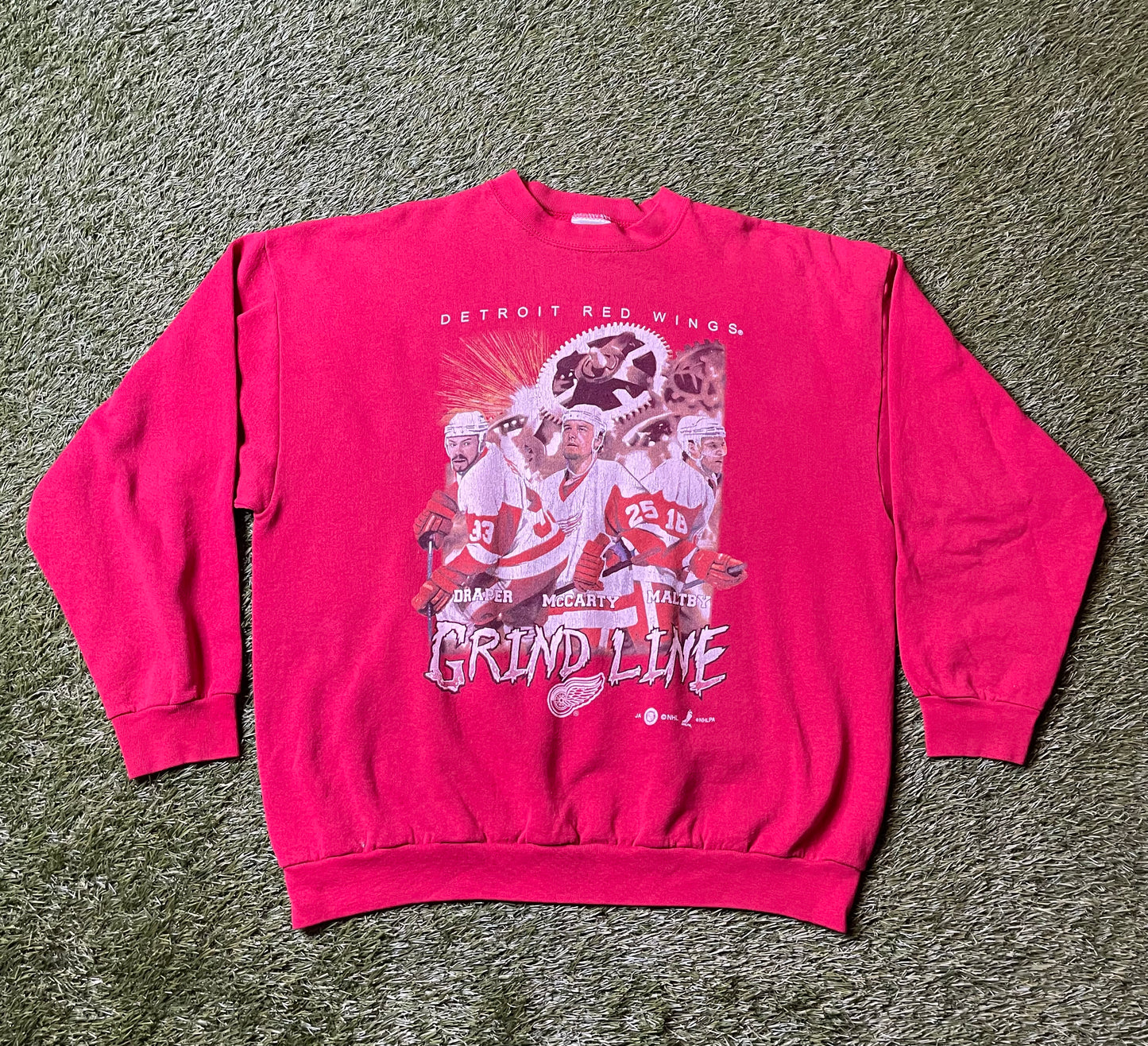 Vintage 90's Detroit Red Wings Crewneck