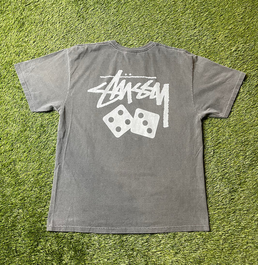 Stussy Dice Pigment Dyed T Shirt