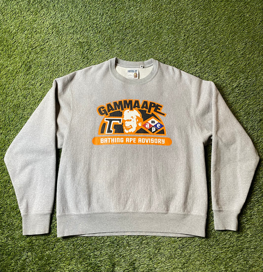 Bape Relaxed Classic Gamma Ape Crewneck