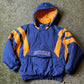 Vintage 90's Starter Michigan Puffer Coat