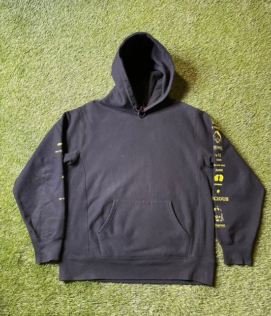 Supreme Menace Hooded Sweatshirt Black