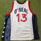 Vintage 90's Shaquille Oneal USA Champion Jersey