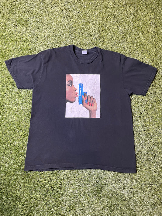 Supreme Water Pistol T Shirt Black