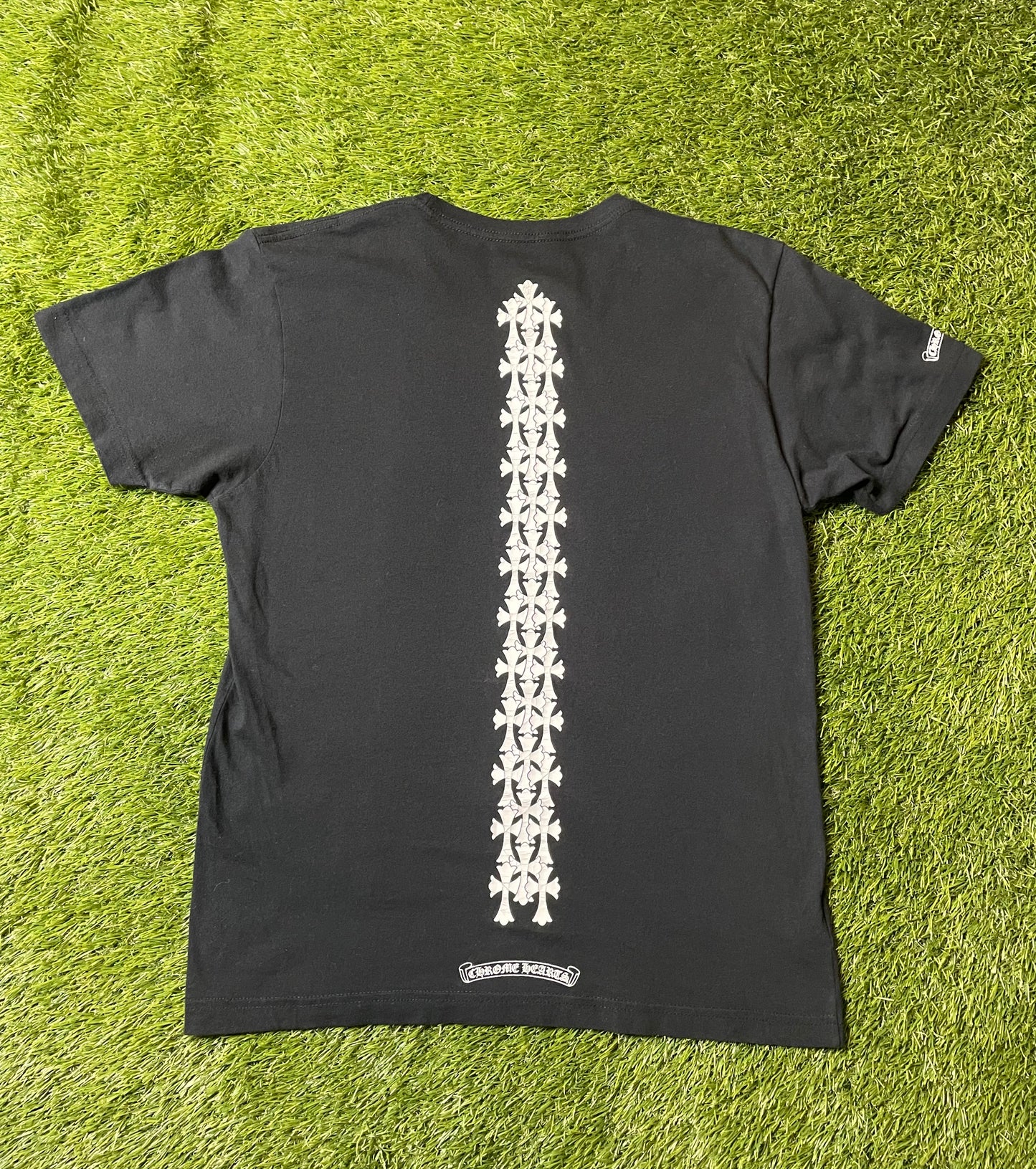 Chrome Hearts Vertical Cross T Shirt