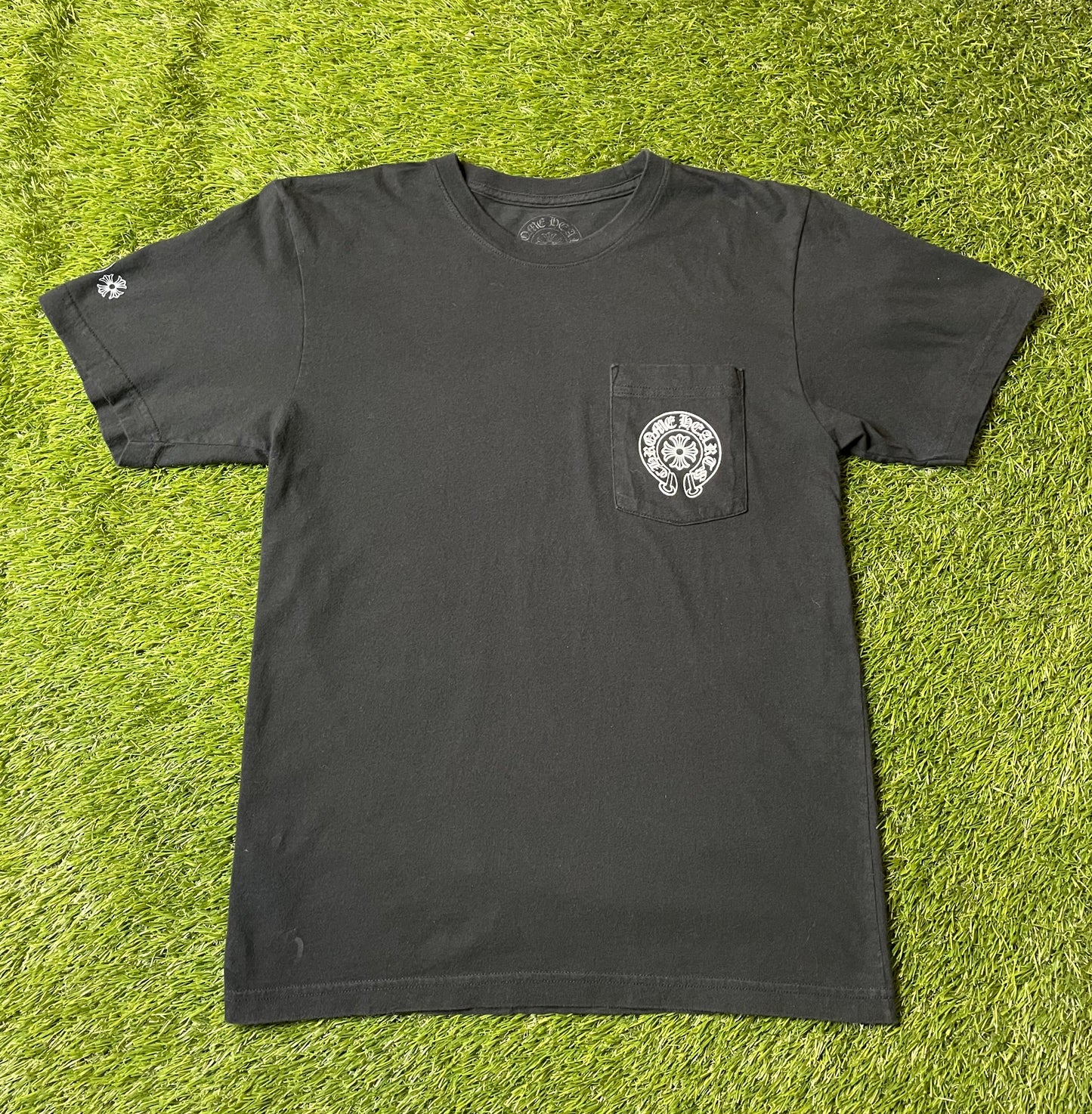 Chrome Hearts Gradient Circle Logo T Shirt