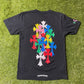 Chrome Hearts Multi Color Cross Cemetery T Shirt