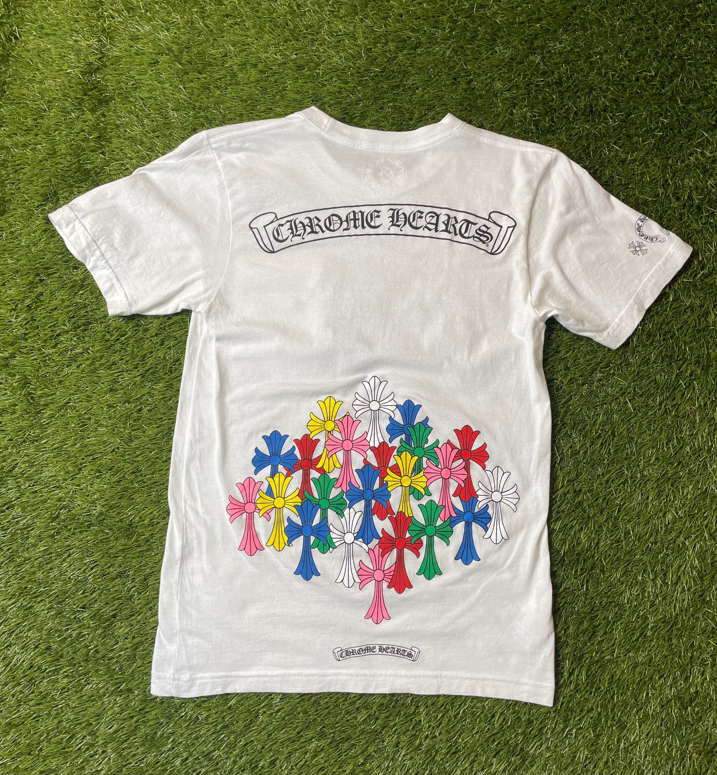 Chrome Hearts Multicolor Cross T Shirt