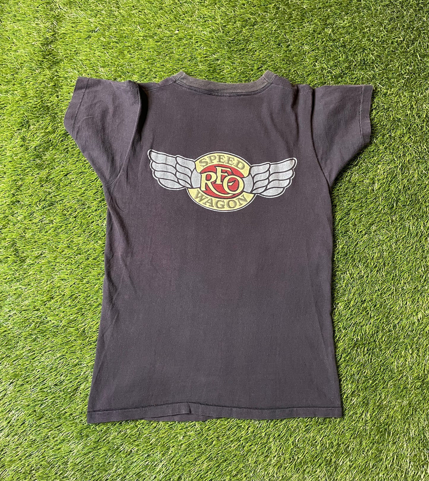 Vintage 1979 REO Speedwagon 9 Lives Band T Shirt
