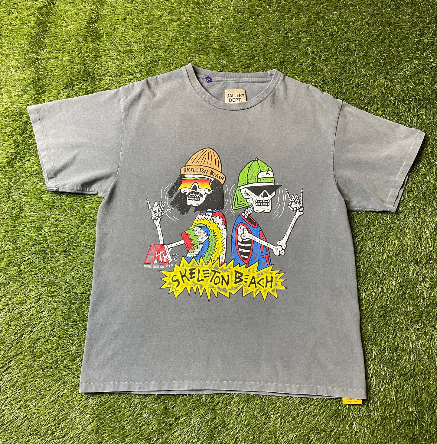 Gallery Dept ATK Skeleton Beach T Shirt