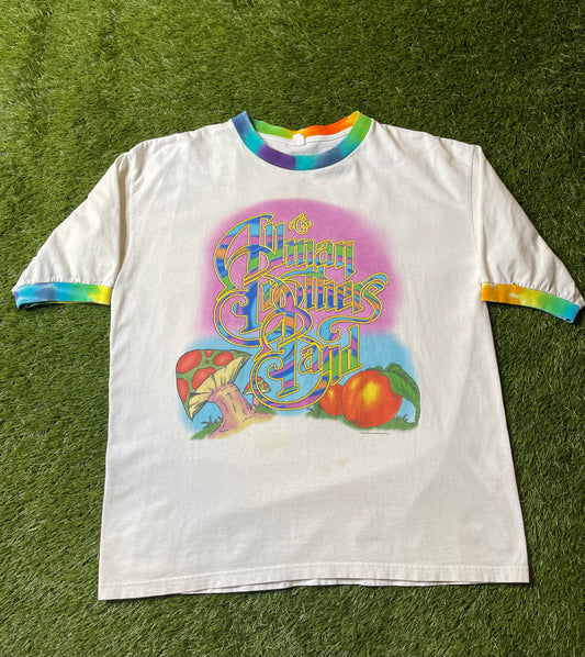 Vintage 90's Allman Brothers Give a Peach a chance T Shirt