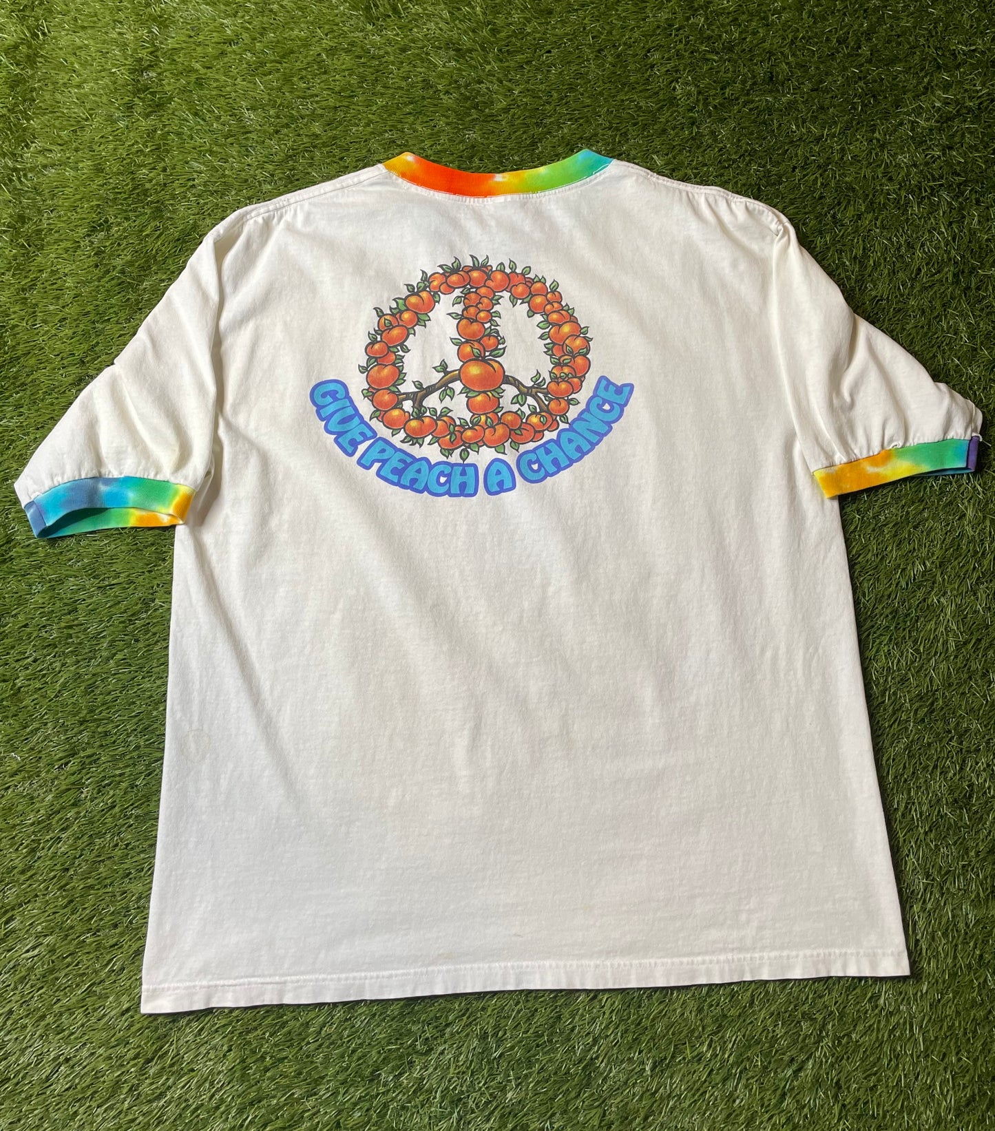 Vintage 90's Allman Brothers Give a Peach a chance T Shirt