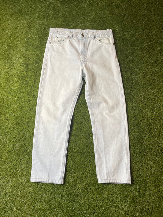 Vintage Orange Tab Levi Light Wash Jeans