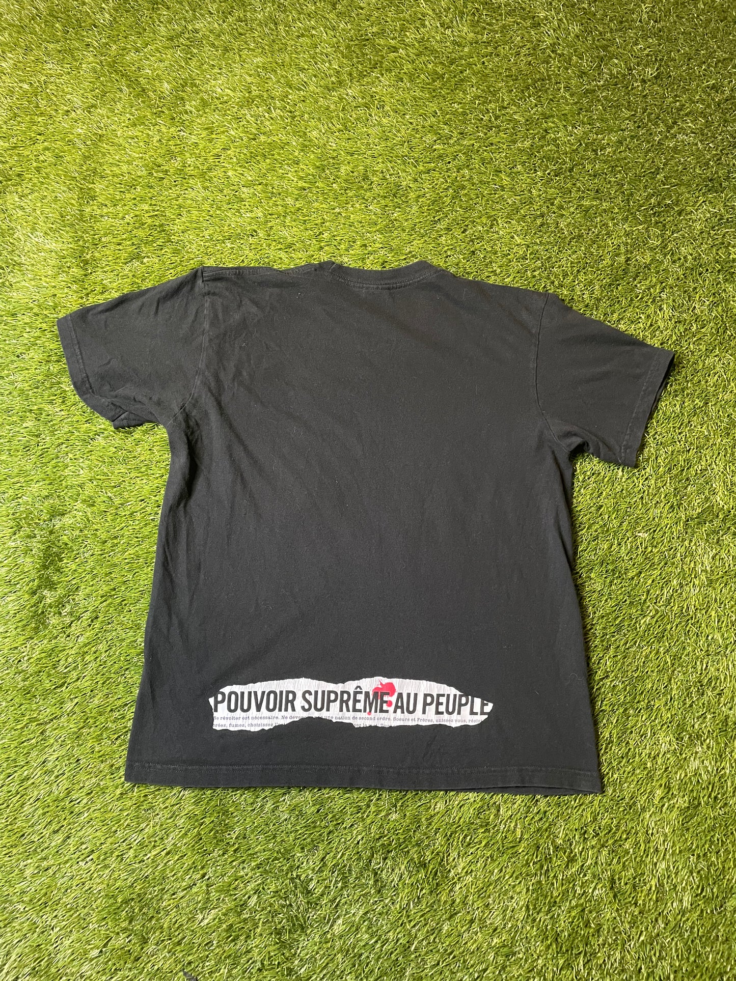 Supreme Headline Black T Shirt