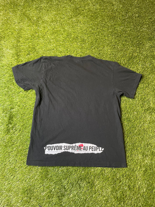 Supreme Headline Black T Shirt