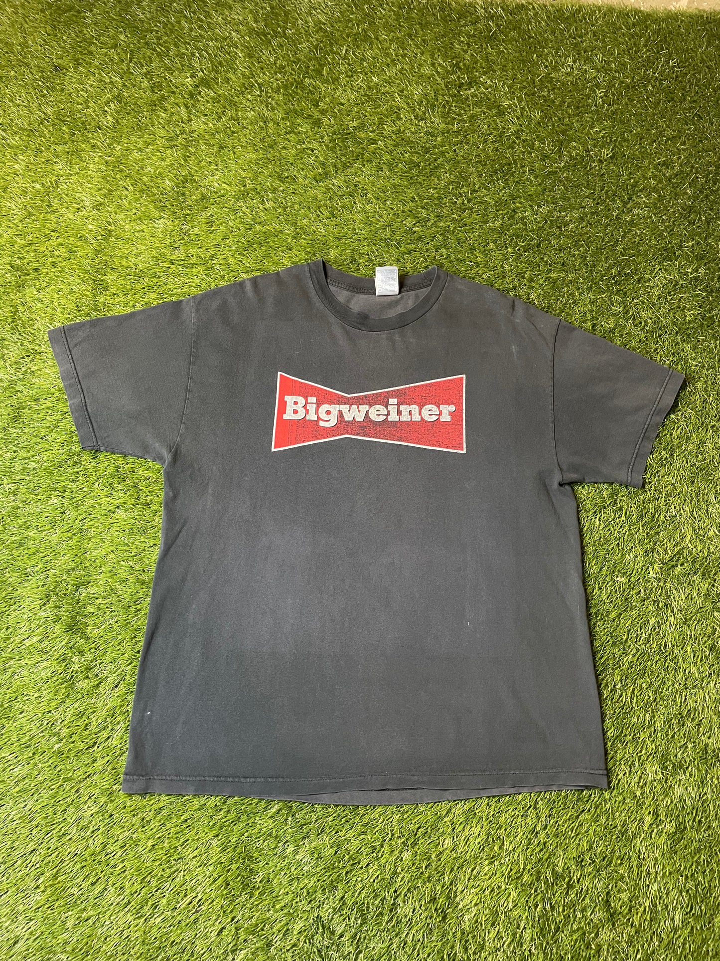 Vintage Big Weiner Budweiser spinoff T Shirt