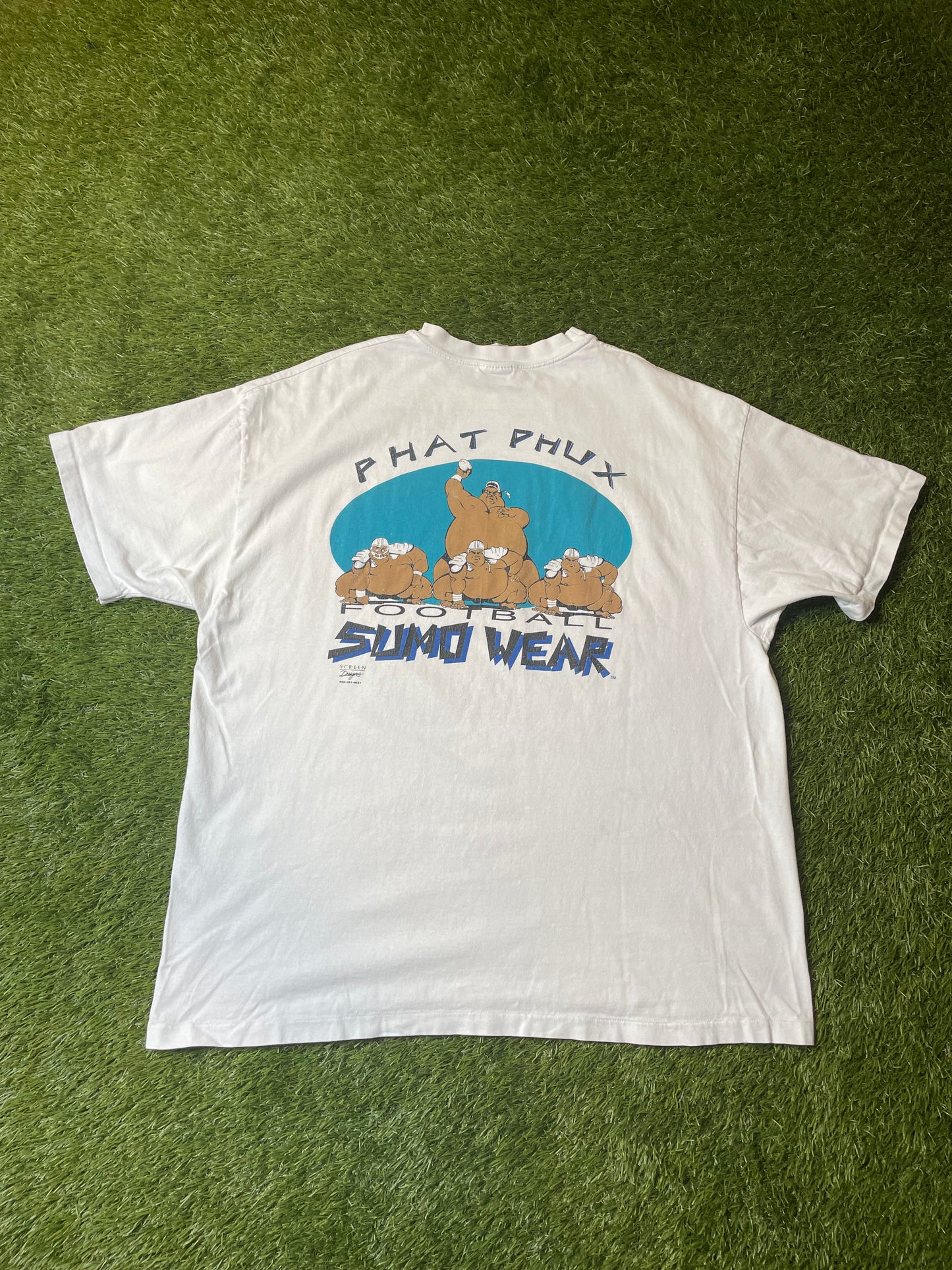 Vintage Sumo Wear Phat Phux T Shirt