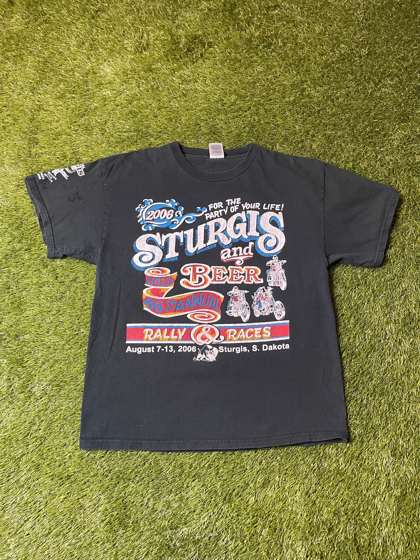 Vintage 66th Annual Sturgis Rally T Shirt