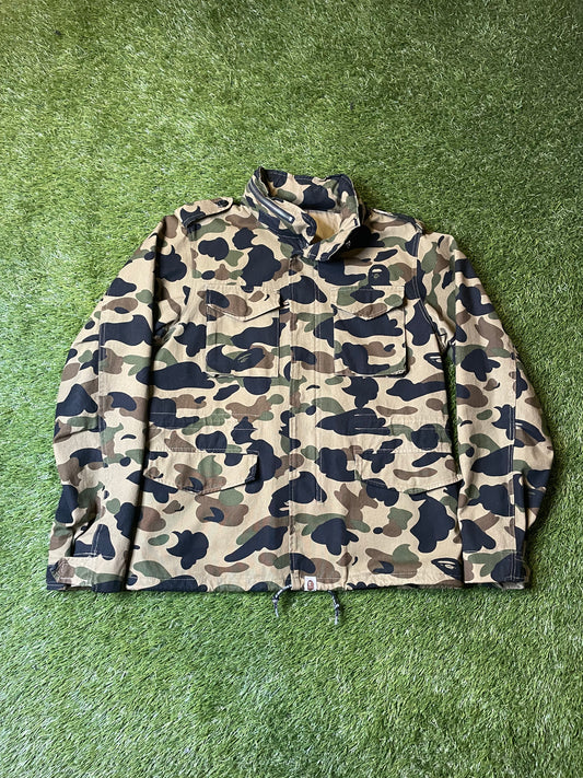 Bape Camo Military Field Jacket