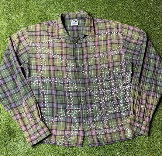 Vale Forever Green Fever Crystal Flannel