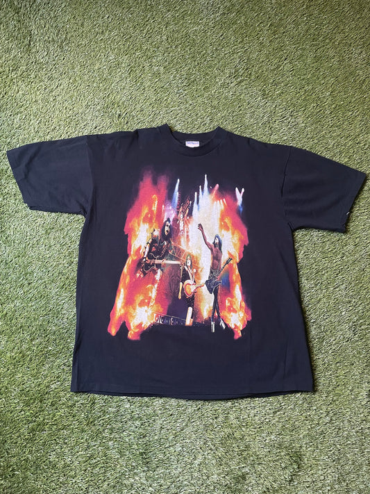 Vintage Kiss Rocks Milwaukee T Shirt