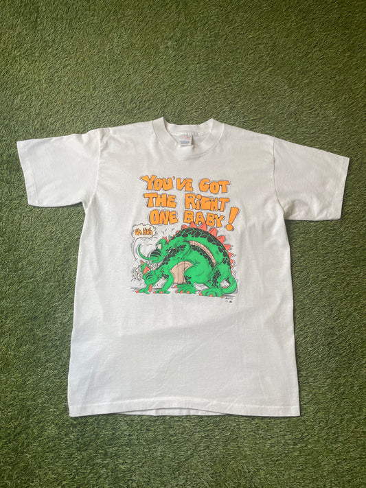 Vintage The Right One Dinosaur T Shirt