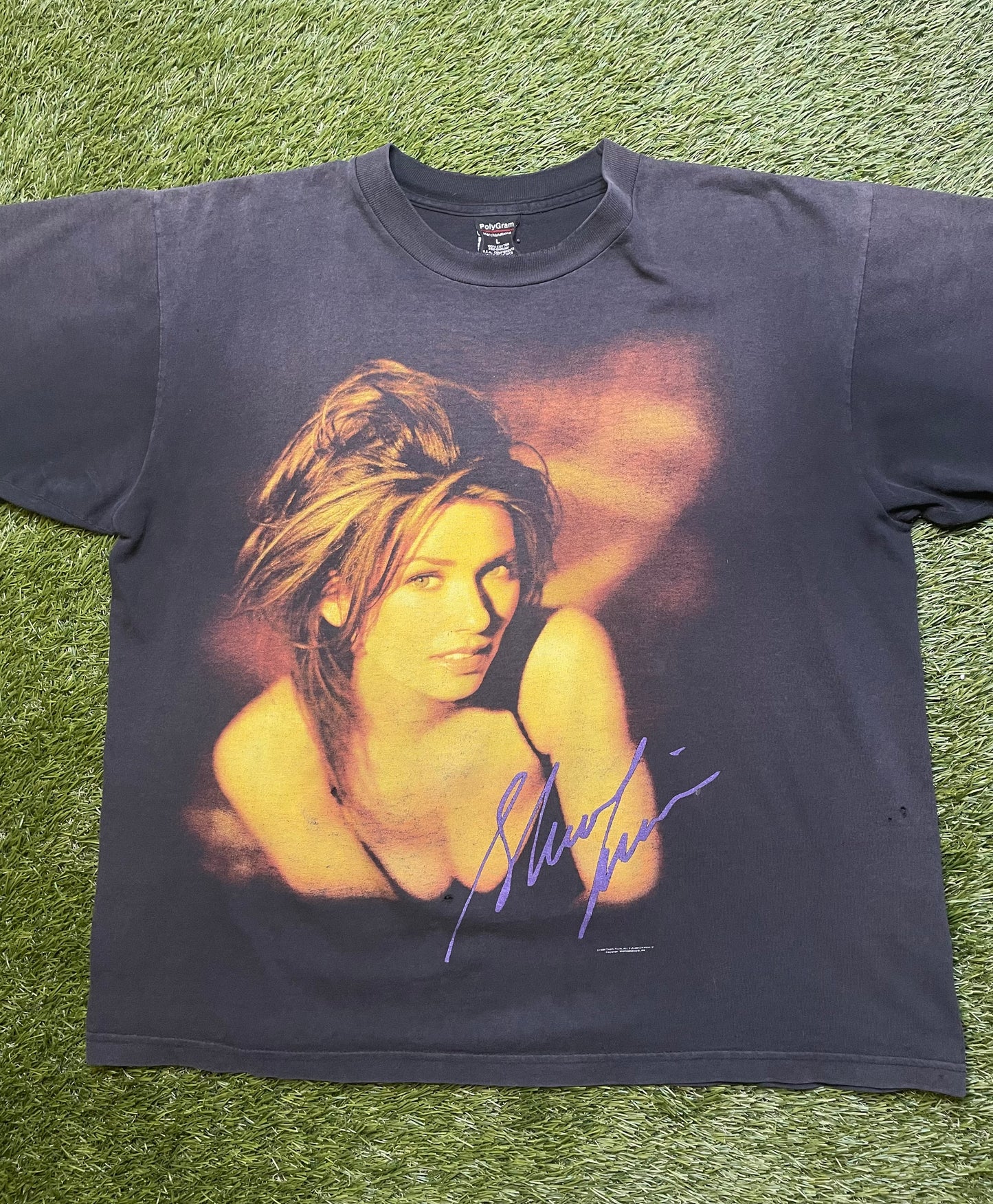 Vintage Shania Twain Portrait T Shirt