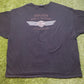 Vintage Harley Davidson Boston MA Ride to Live T Shirt