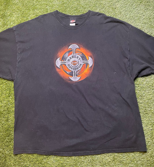 Vintage Outer Banks NC Harley Davidson Bike Week T Shirt