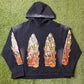 Who Decides War Flame Glass Hoodie