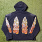 Who Decides War Flame Glass Hoodie