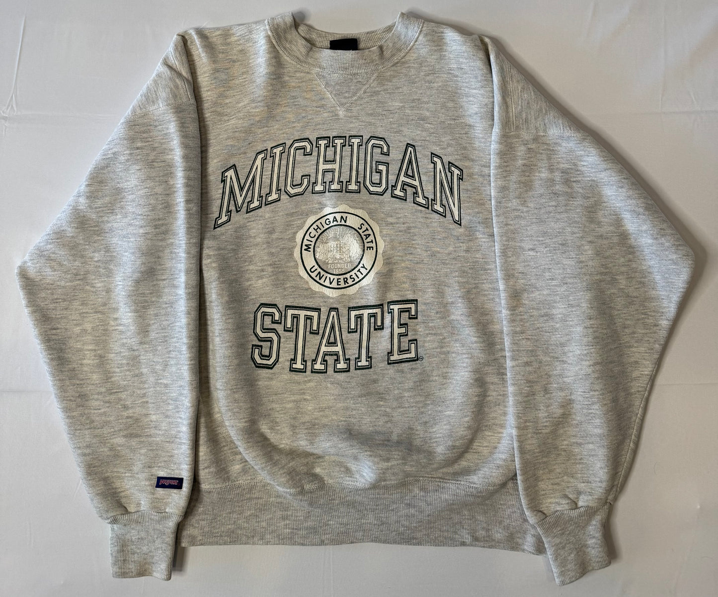 Vintage Jansport Michigan State Crest Crewneck