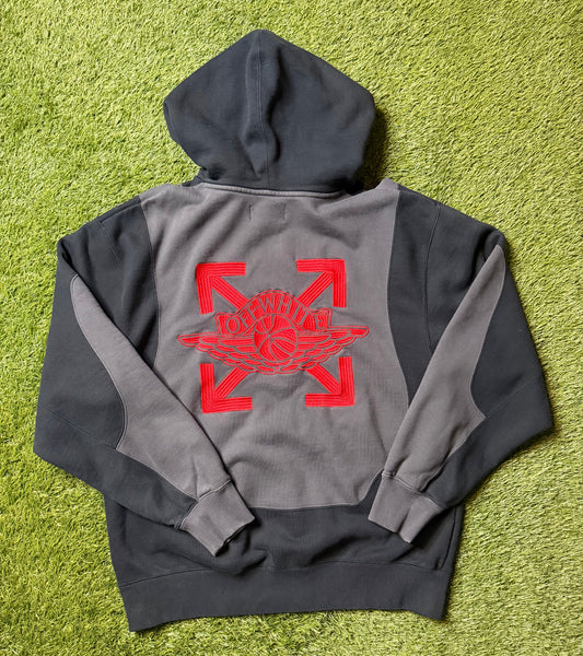 OFF-WHITE x Jordan Hoodie Black