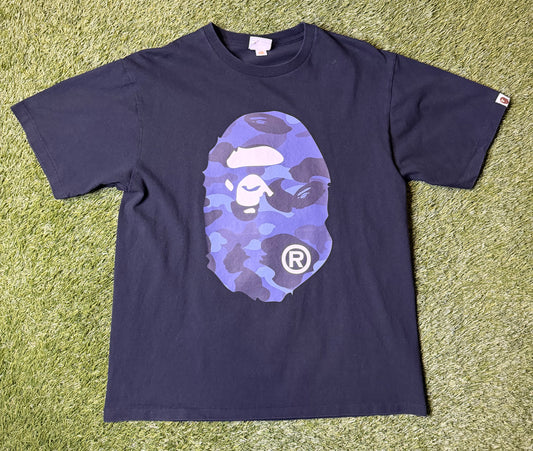 Bape Camo Big Head Ape T Shirt