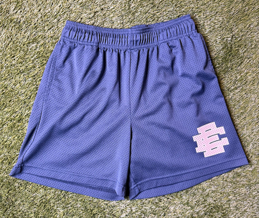Eric Emanuel Blue Mesh Shorts