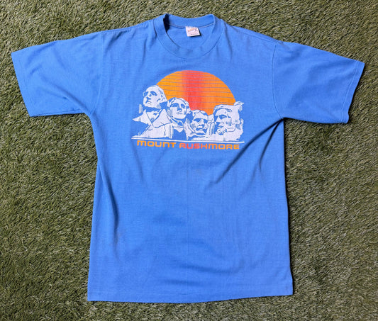 Vintage 80's Mount Rushmore T Shirt