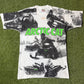 Vintage 90's Artic Cat AOP T Shirt