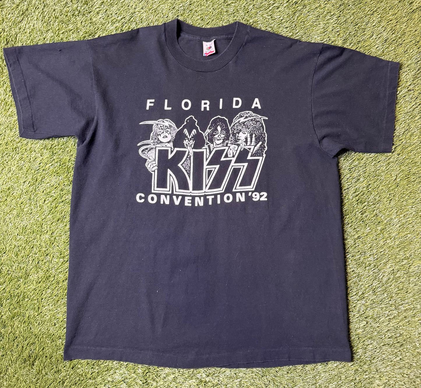 Vintage 1992 Kiss Convention T Shirt