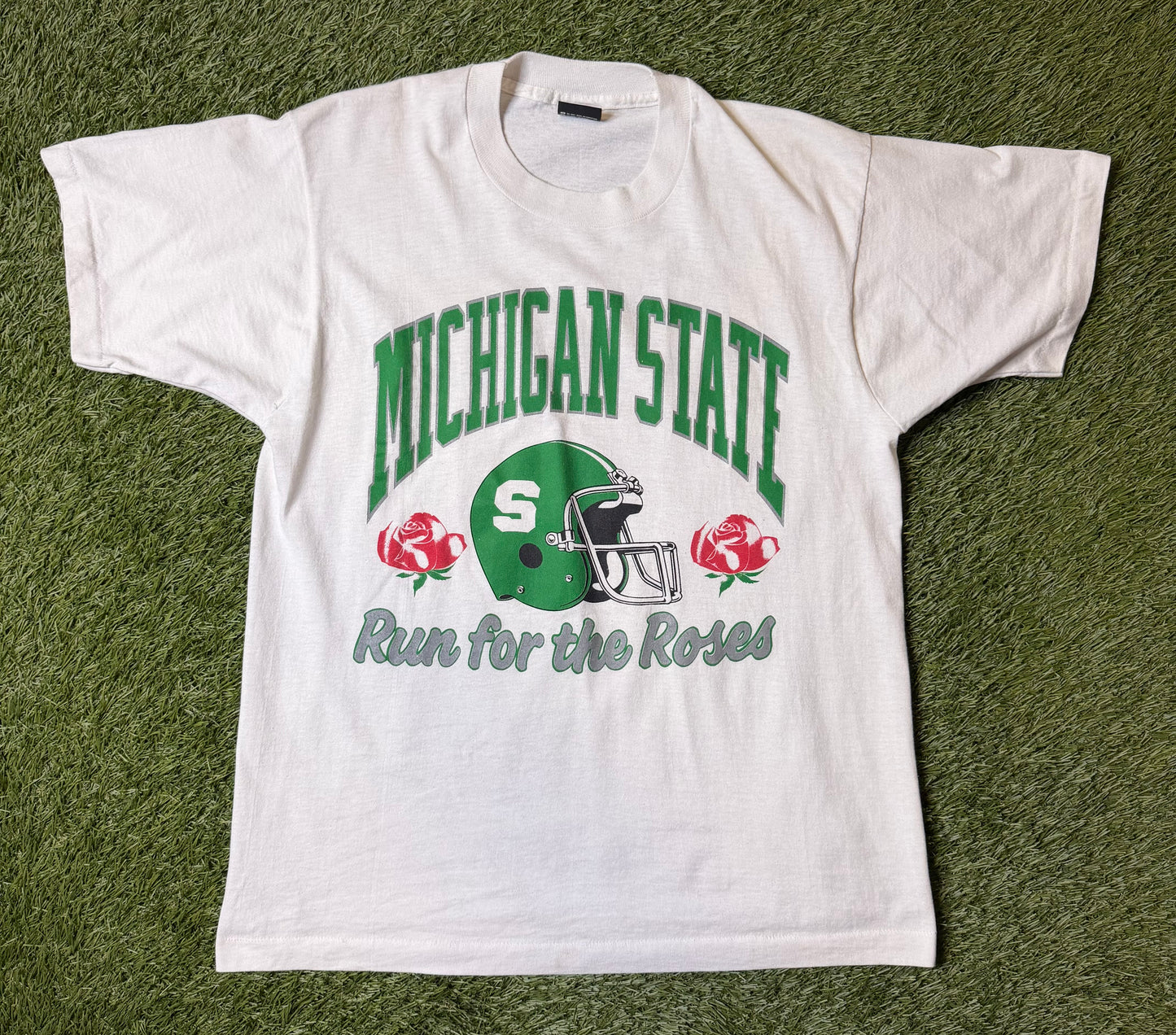 Vintage 90's Michigan State Rose Bowl T Shirt