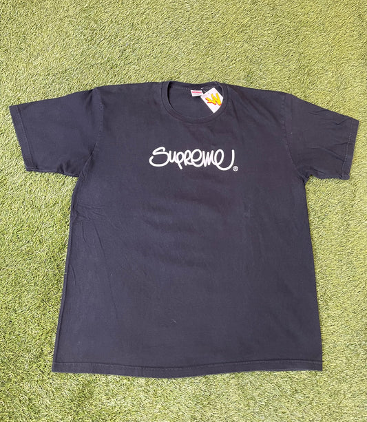 Black Supreme Handstyle T Shirt