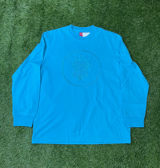 Supreme Blue Embroidered L/S