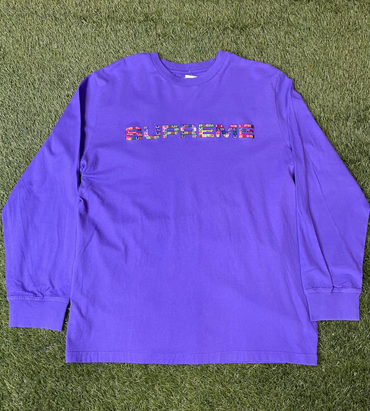Supreme Crest Purple L/S