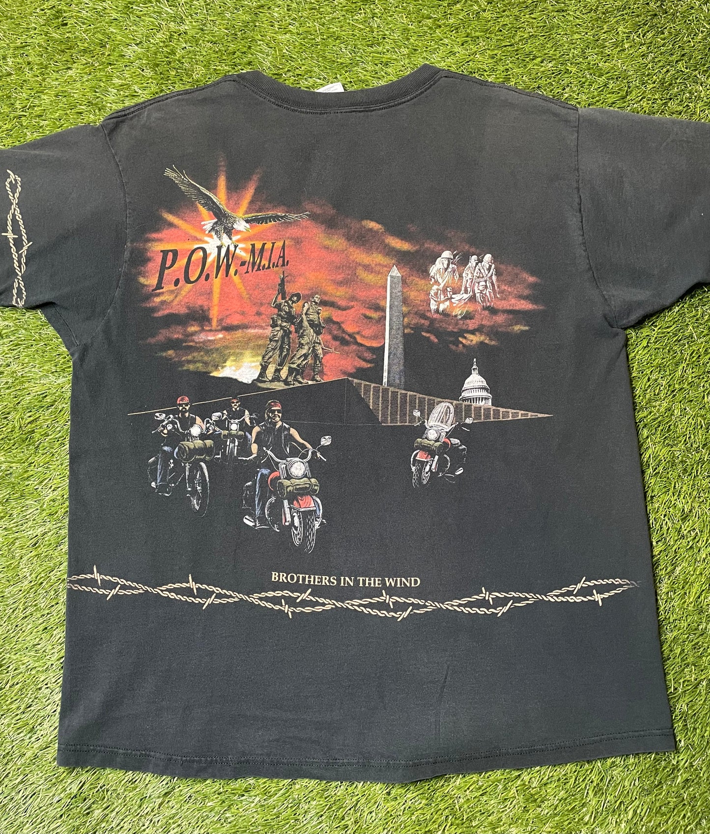 Vintage 2000 Rolling Thunder Motorcycle T Shirt