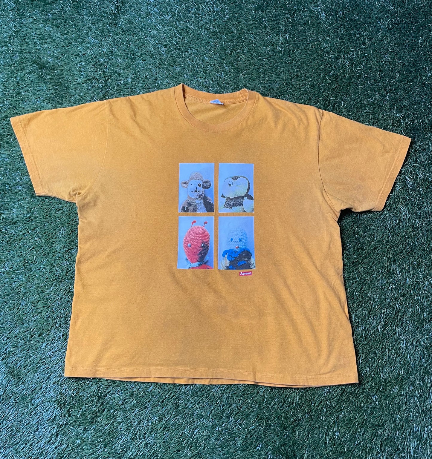 Supreme Mike Kelley AhhYouth! Tee Bright Orange