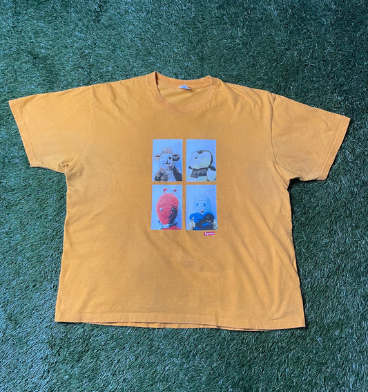 Supreme Mike Kelley AhhYouth! Tee Bright Orange