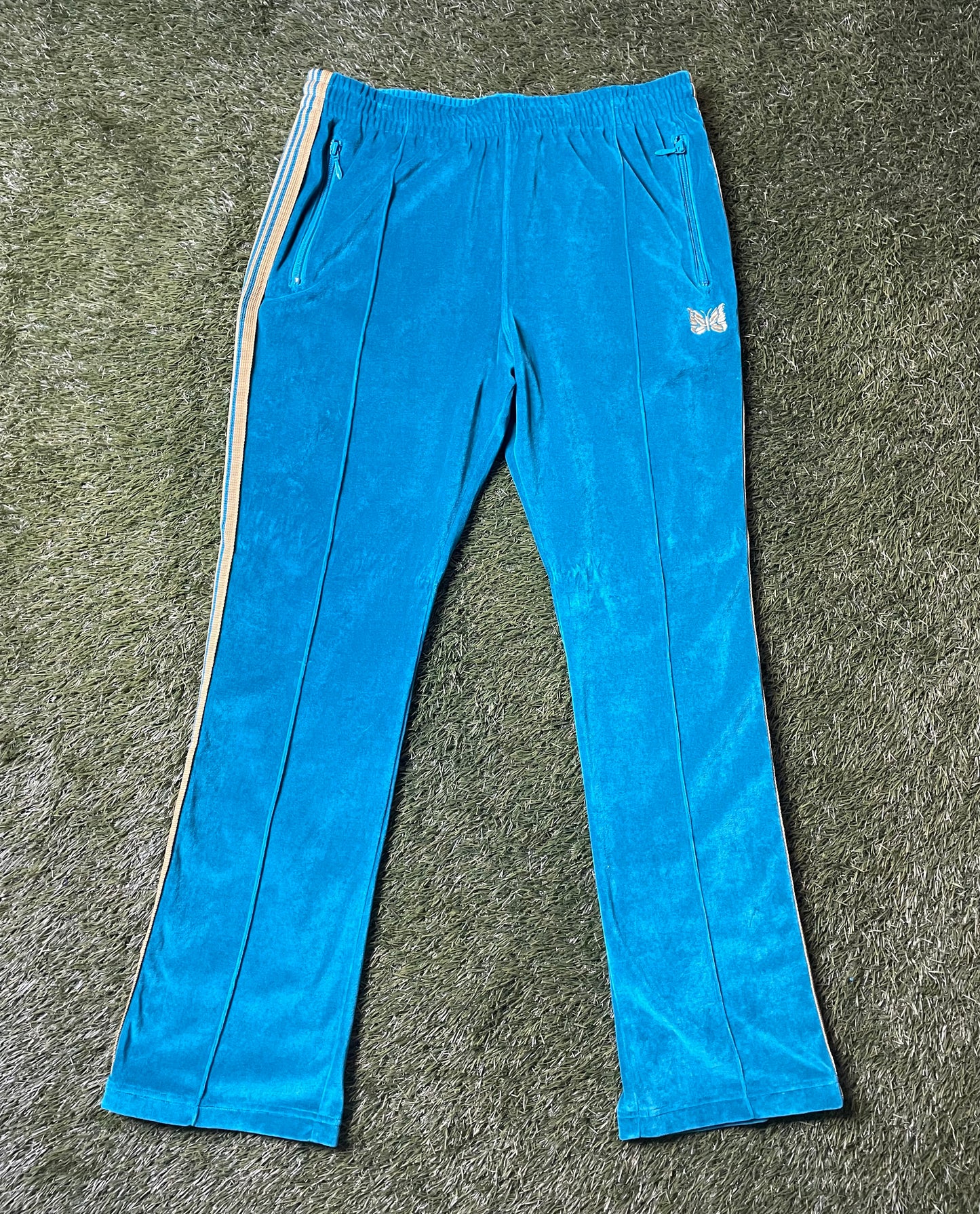 Needles Velour Cyan Track Pants