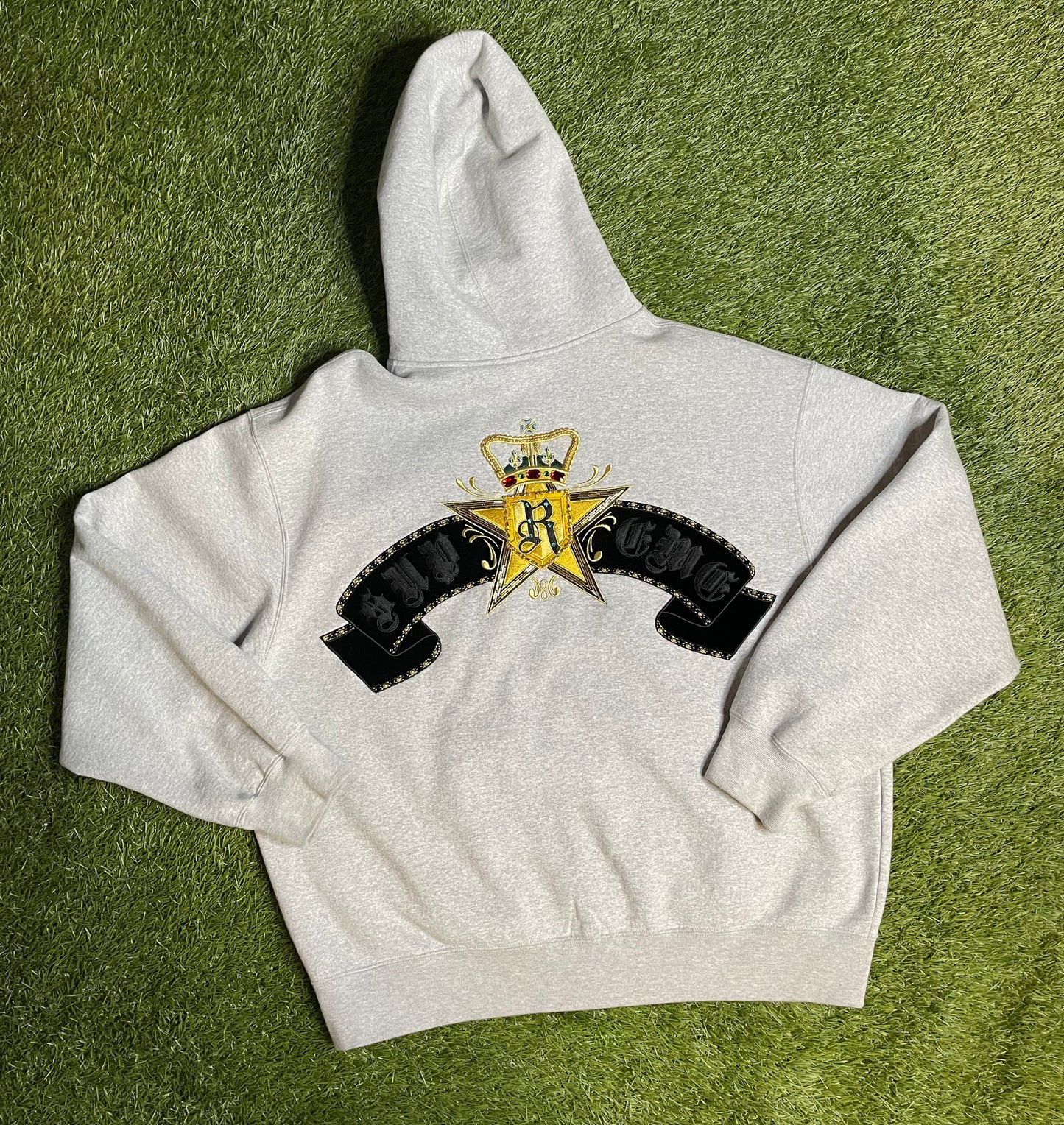 Supreme Crest Zip Up Hoodie