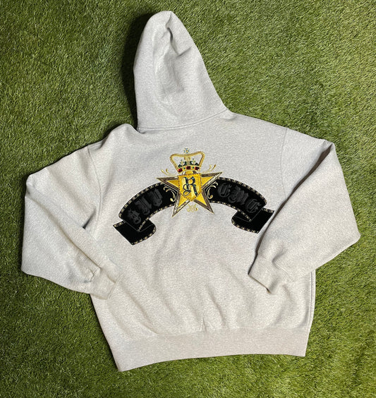 Supreme Crest Zip Up Hoodie