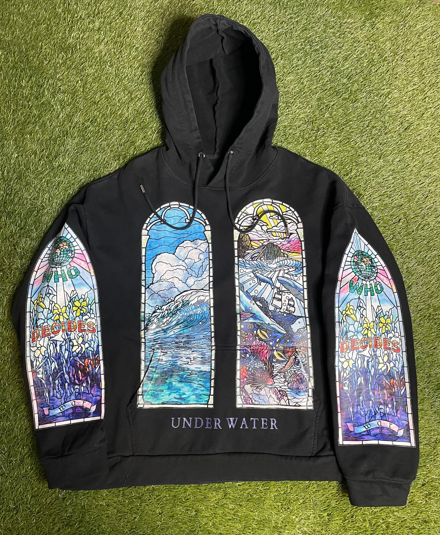 Who Deciders War Under Water Hoodie