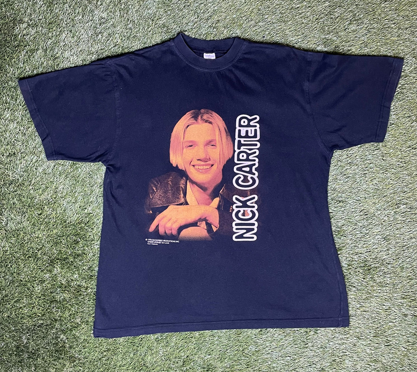 Vintage 1996 Nick Carter European T Shirt